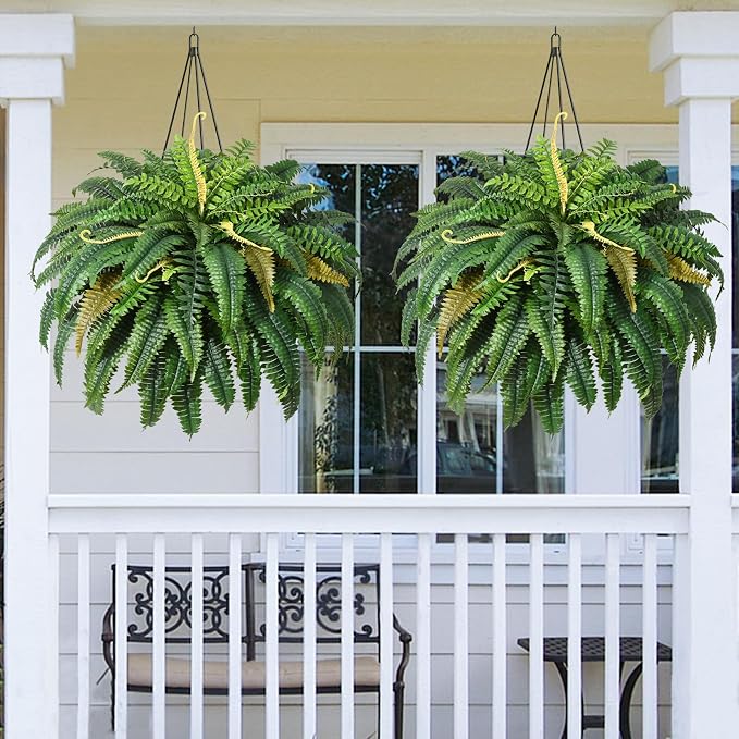 MARTINE MALL 48 inch Fake Ferns Artificial Ferns - Image 6