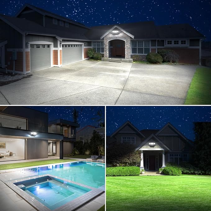 Onforu 100W 11000LM Flood Lights Outdoor, Brightness Security LED Flood Lights - Image 7