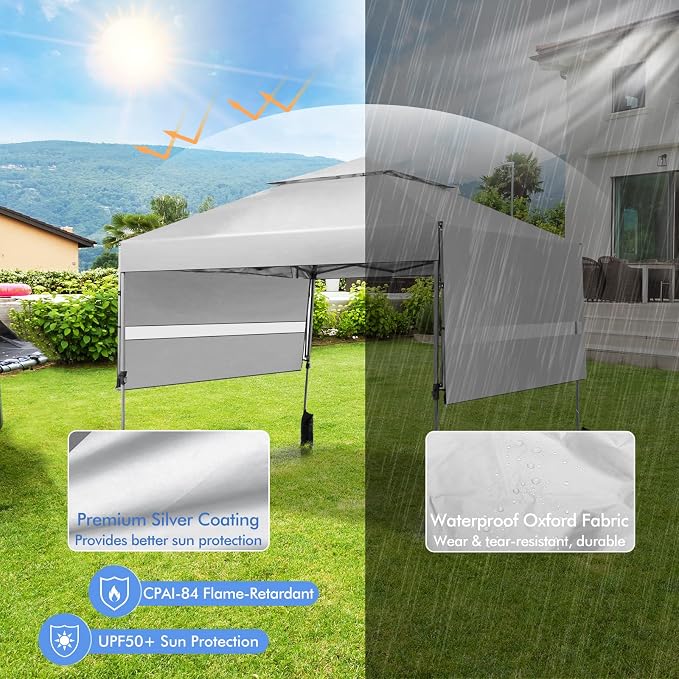 Tangkula 10x17.6 Ft Pop Up Canopy - Image 4