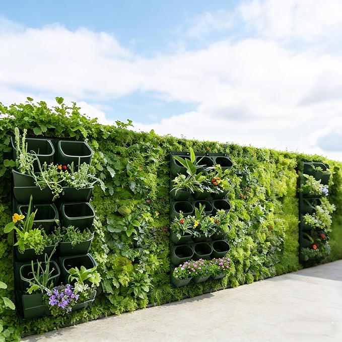 Self Watering Wall Planter | 36 Pots Vertical Garden Planter - Image 2