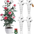 30'' Larger Plant Trellis Indoor, Expandable Metal Trellis by Xeeol