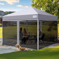 Quictent 10'x10’ Pop up Screened Canopy Tent by QUICTENT