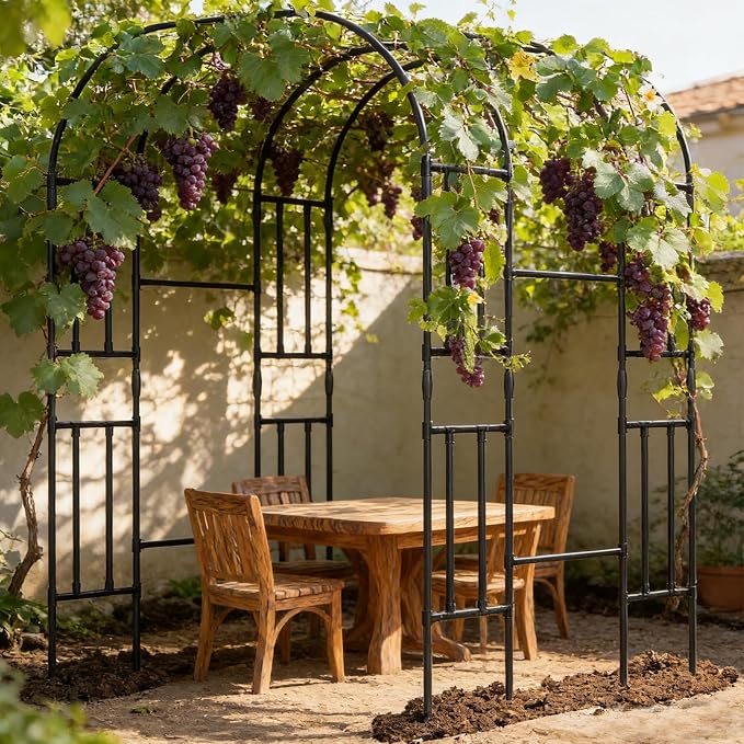 Garden Arch Trellis for Climbing Plants - Image 2