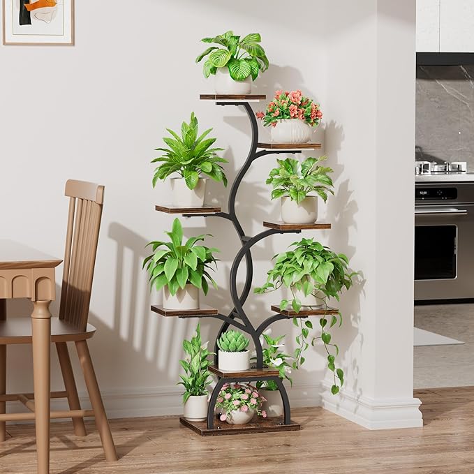 Plant Stand Indoor with Grow Light - Image 2