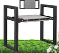 Garden Kneeler and Seat, 12.7" Wide Folding Heavy Duty Gardening Bench by Lilyvane