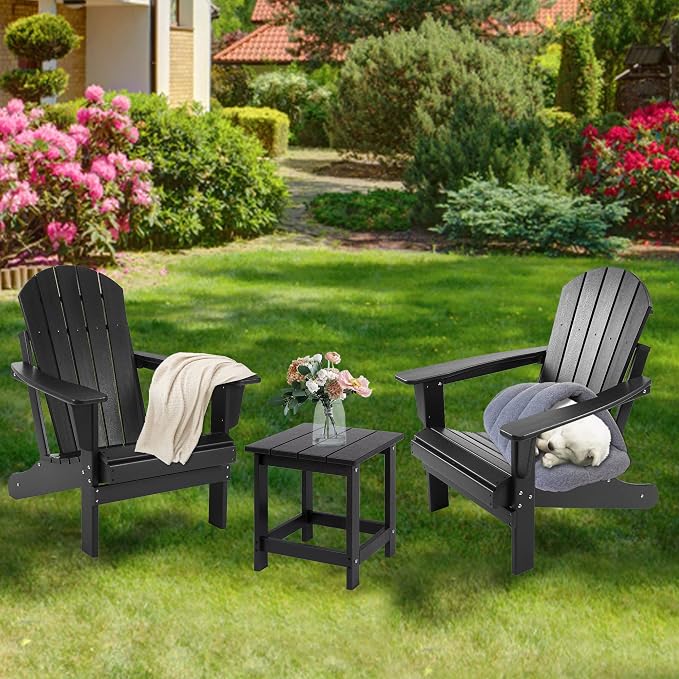 LZRS Adirondack Square Outdoor Side Table - Image 5