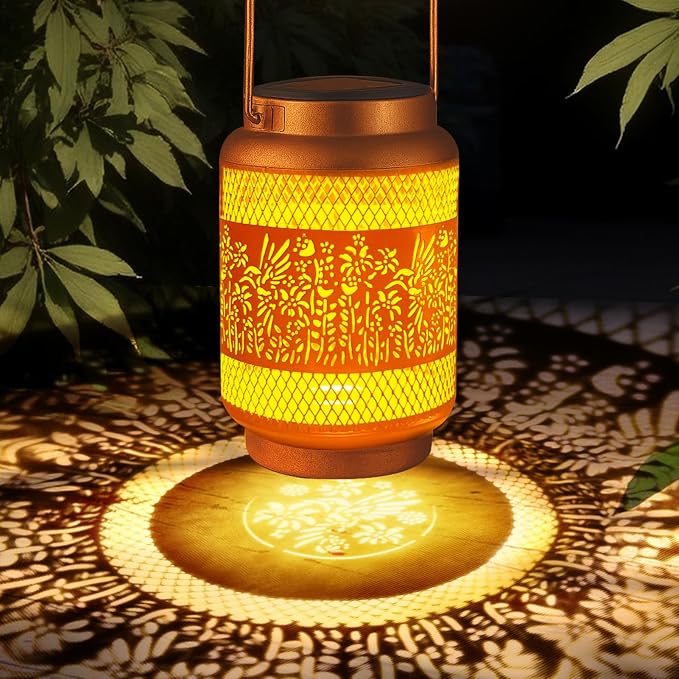 Solar Lanterns Outdoor Waterproof Birthday Gifts by YUNJACKEYDZ