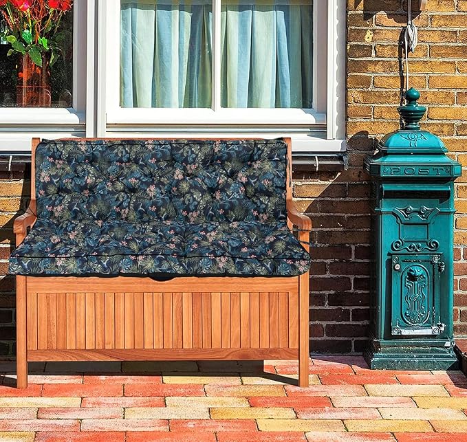 Waterproof Porch Swing Cushion Replacement, Thick 2–3 Seat Swing Seat Cushion - Image 6