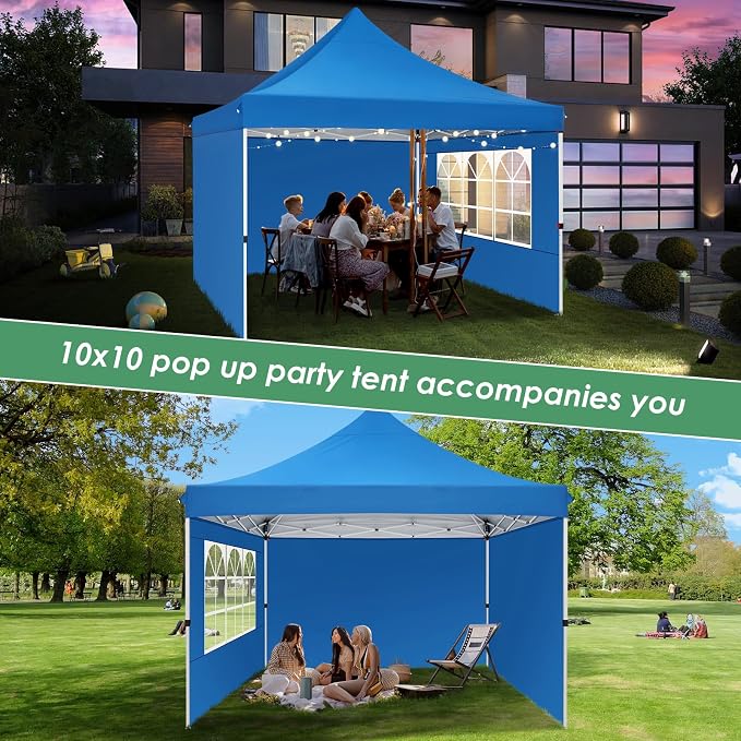 COBIZI Canopy 10x10 Pop Up Canopy Tent - Image 5