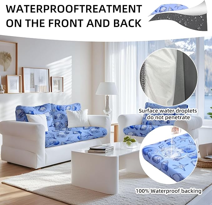 Outdoor Cushion Covers Set, Replacement - Image 4