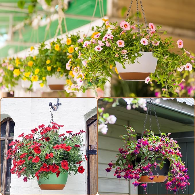 Mumufy 6 Pcs 8 Inch Hanging Planter - Image 6