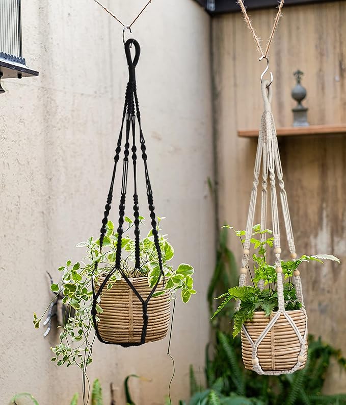 Macrame Plant Hanger Indoor Hanging - Image 4