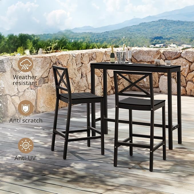 Outdoor Bar Table, Weather Resistant, Hot Tub, Indoor or Outdoor Use - Image 7