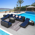NICESOUL 11 Piece Outdoor Sectional by NICESOUL