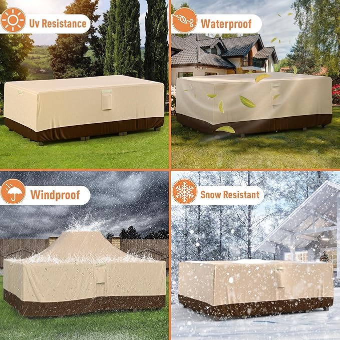Patio Furniture Covers, Outdoor Furniture Cover Waterproof, General Purpose - Image 6
