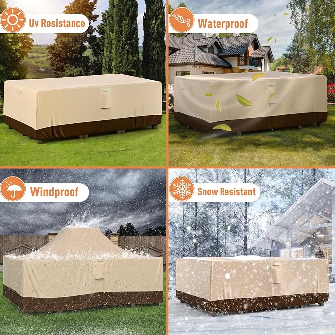 Patio Furniture Covers, Outdoor Furniture Cover Waterproof, General Purpose - Image 6