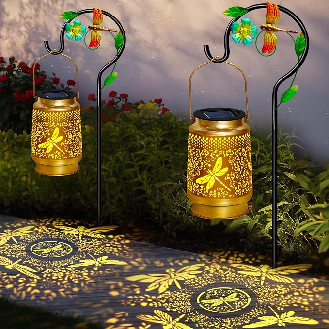 Dragonfly Solar Lanterns Outdoor Waterproof - Image 3