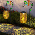 2 Packs Dragonfly Solar Lanterns Outdoor Waterproof by EDOF