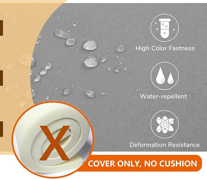 Oslimea Patio Twin Daybed Waterproof & Fade-Resistant Cover - Image 4