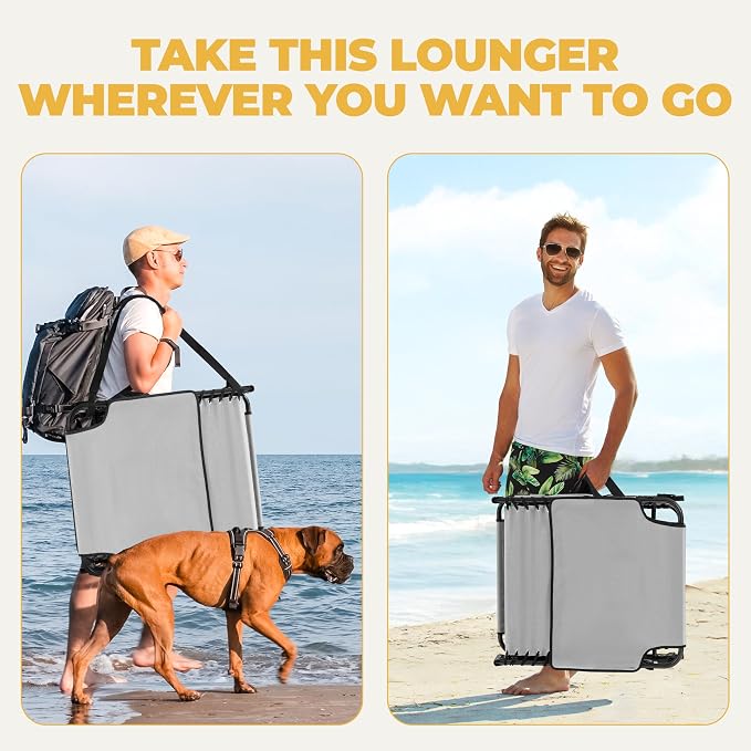 Yaheetech 26.4" Tanning Chair - Image 8