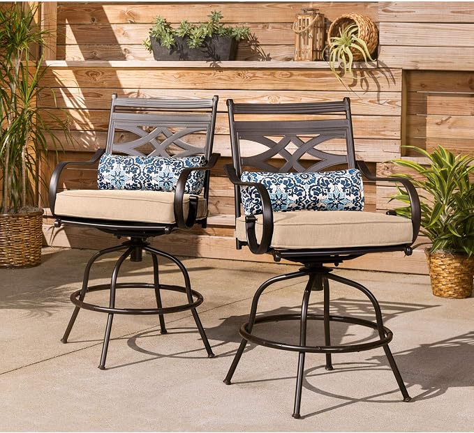 Hanover Montclair 3-Piece Outdoor High-Dining Set - Image 3
