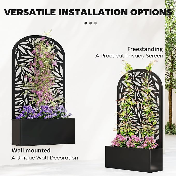 Outsunny Metal Raised Garden Bed - Image 4