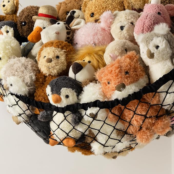 Stuffed Animal Storage Hammock Net Corner - Image 6