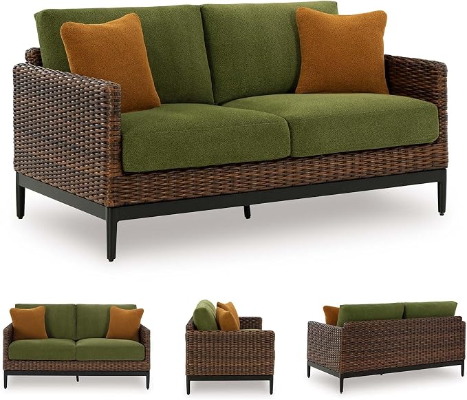 Signature Design by Ashley Horizon Hall Vintage Outdoor Nuvella Weather - Image 6