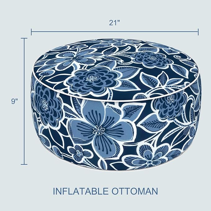 LVTXIII Indoor/Outdoor Inflatable Ottoman - Image 3