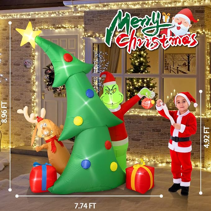 Hioasis 9FT Christmas Outdoor Inflatable Decoration - Image 7