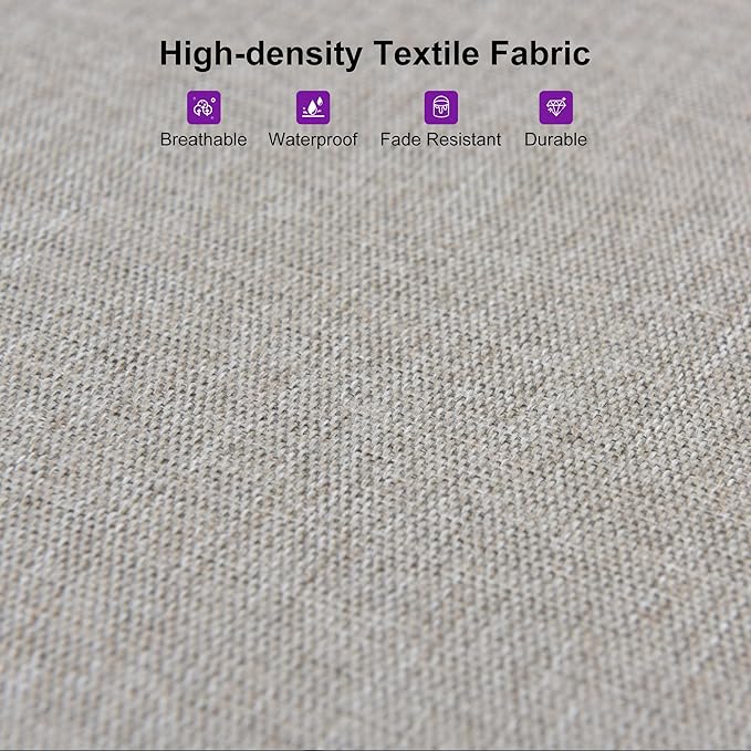 PURPLE LEAF Outdoor Dining Set for 8 All-Weather 9 Piece Patio Aluminium Dining - Image 8