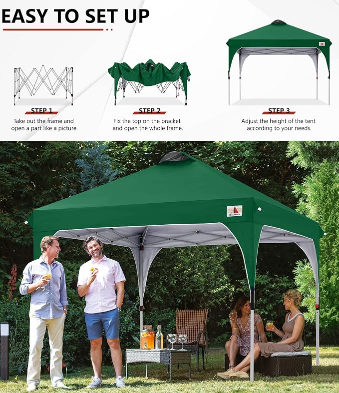 ABCCANOPY Outdoor Pop up Canopy Tent, 10x10 Instant Portable Canopy - Image 5