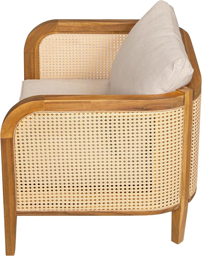 Christopher Knight Home Set of 2 Tilden Bohemian Acacia Wood Patio Accent Chairs - Image 11