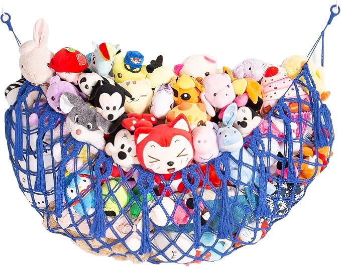 Stuffed Animal Net or Hammock Wall Hanging Net by YKBU