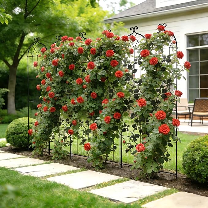 VEVOR 4 Packs Metal Garden Trellis - Image 8