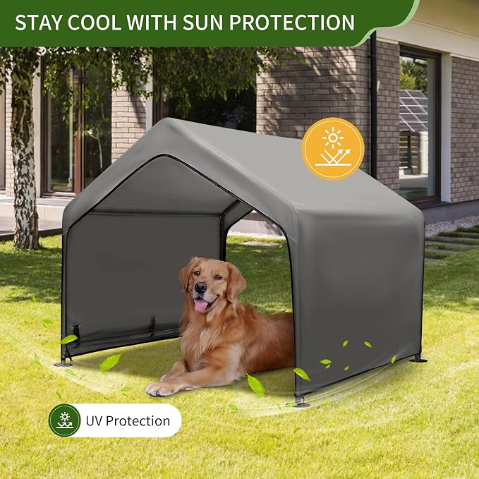 Summertrail Extra Large Dog House Outside, Dog Tent Outdoor, Big Dog Shade - Image 2