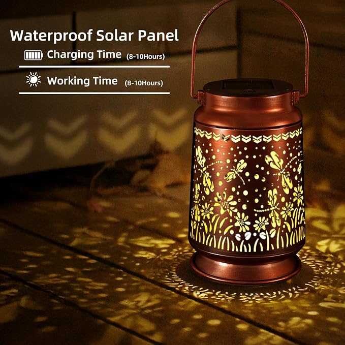 Solar Lanterns Outdoor Waterproof Gifts - Image 3