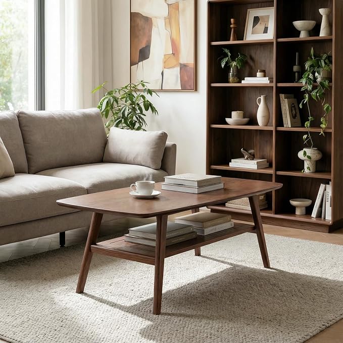 Solid Wood Coffee Table - Image 9