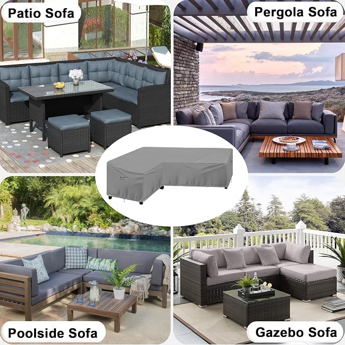 OutdoorLines Waterproof Outdoor Patio Sectional Cover - Image 8