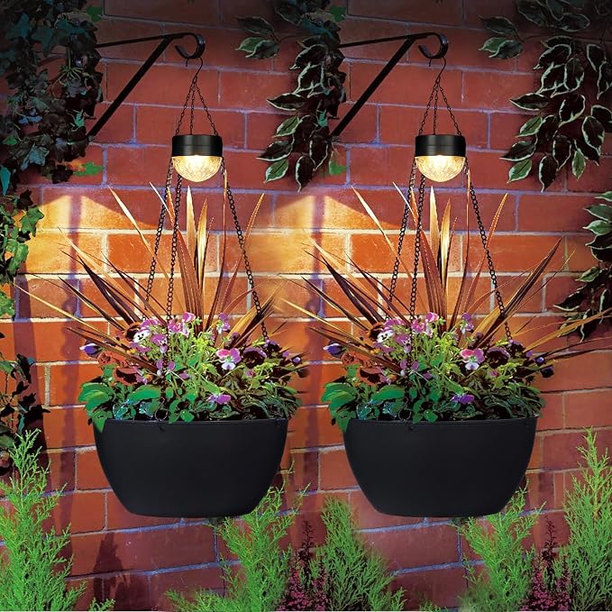 SUNNYPARK 2 Packs Hanging Planters Basket - Image 3