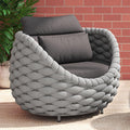 TWT Aluminium Patio Sofa Chair by TWT