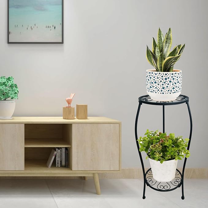 2 Pack 25.2 inch Metal Plant Stand Rack - Image 5