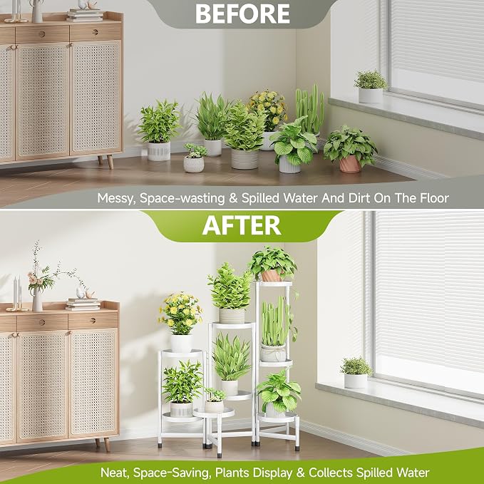 8 Tier Plant Stand Indoor, Tiered Plant Stand Outdoor - Image 4