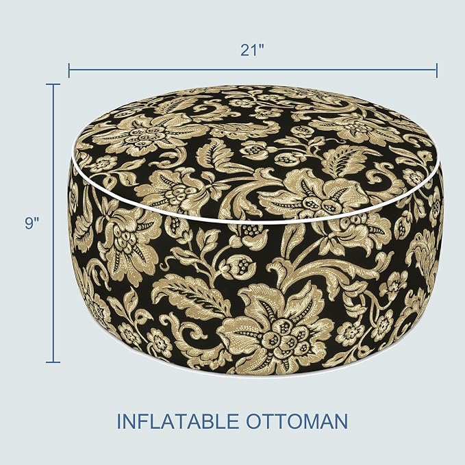 LVTXIII Indoor/Outdoor Inflatable Ottoman - Image 3
