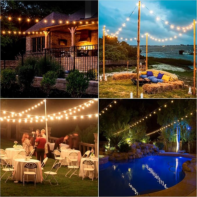 Solar String Lights Outdoor Waterproof 100ft - Image 9