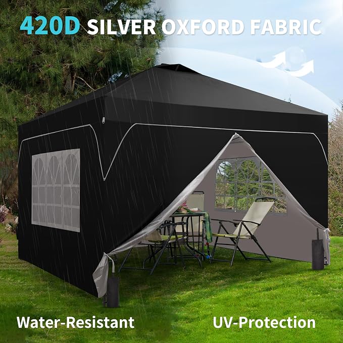 GDY 12x12FT Pop Up Canopy Tent - Image 6