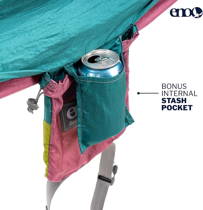 ENO, Eagles Nest Outfitters DoubleNest Lightweight Camping Hammock, 1 to 2 - Image 3
