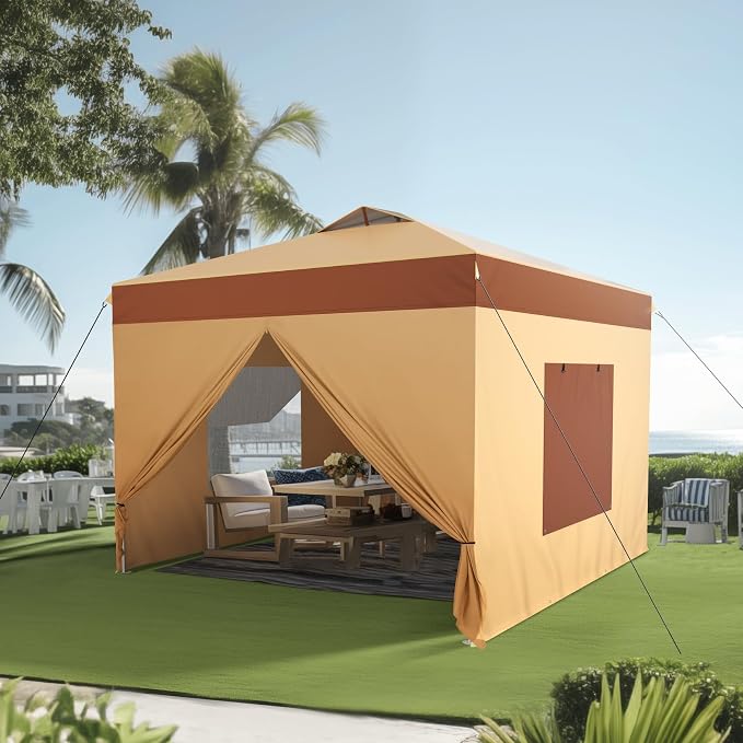 PHI VILLA 10x10 Pop Up Canopy Tent - Image 8