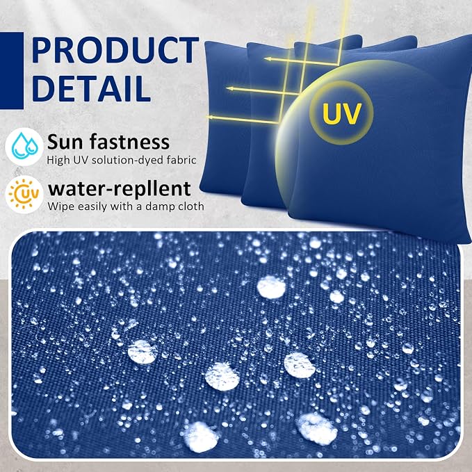 Patelai 66" Outdoor Daybed Cushion Cover Round Replacement - Image 3
