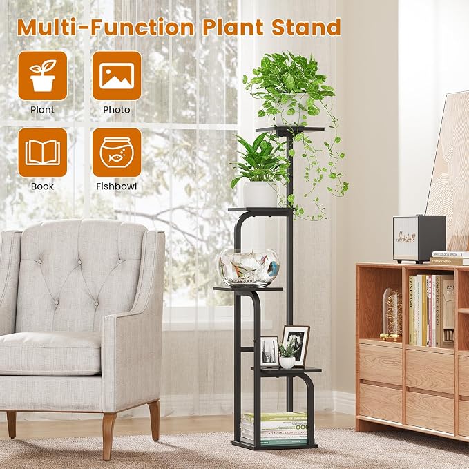 5 Tier Plant Stand Indoor, Plant Shelf - Image 4